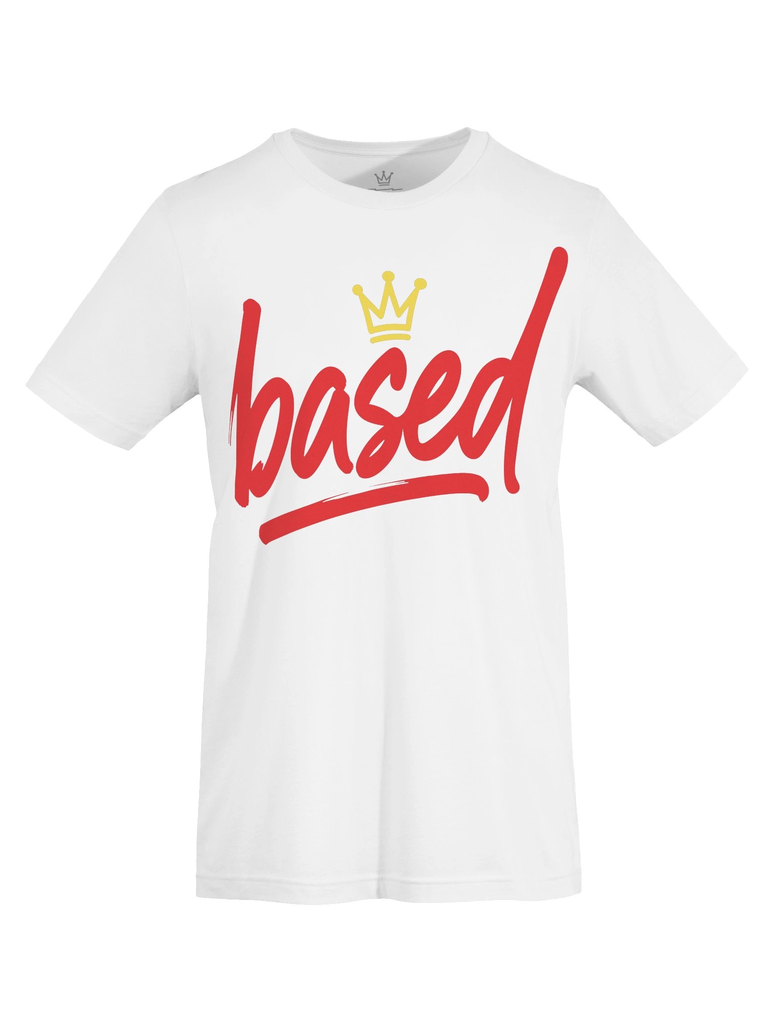 Based! Red Crown Script Tee product image (5)