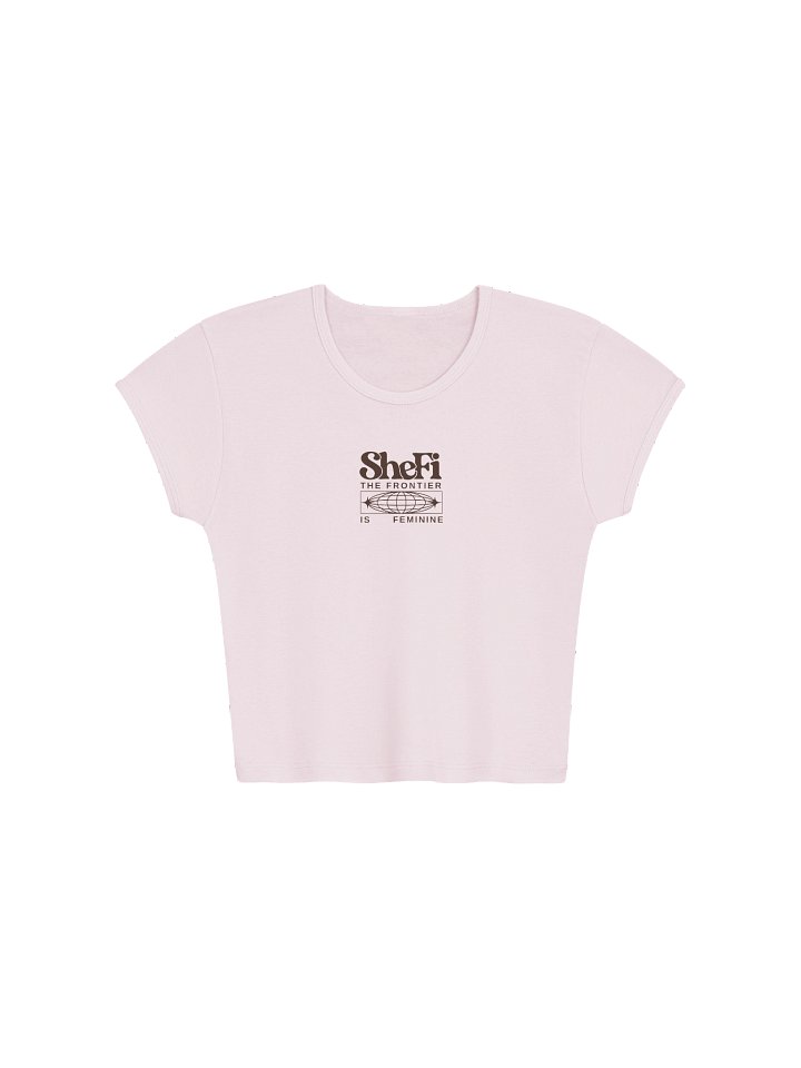 The Frontier Is Feminine Ribbed Tee product image (1)