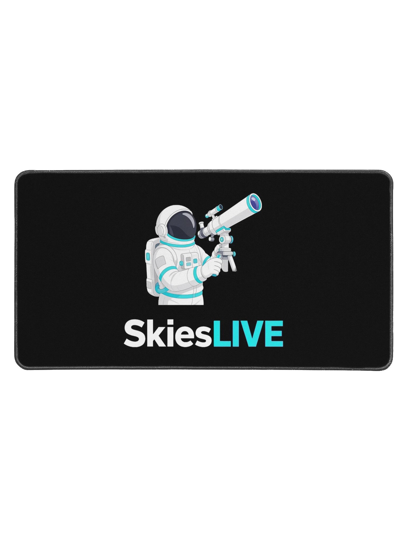 SkiesLIVE Astronaut Desk Mat (Black) product image (1)