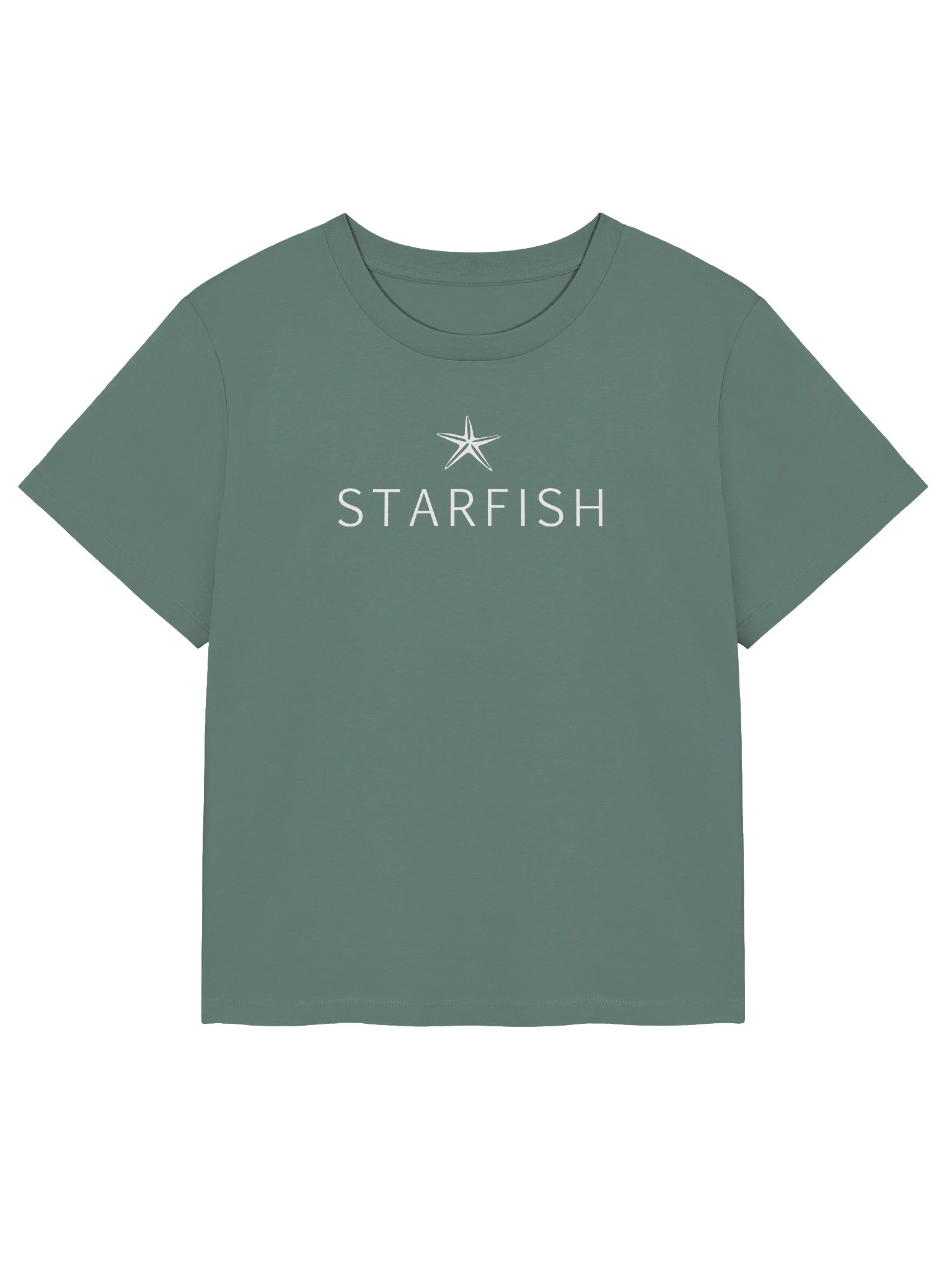Women's Starfish Ribbed Neck Tee - 2 product image (1)
