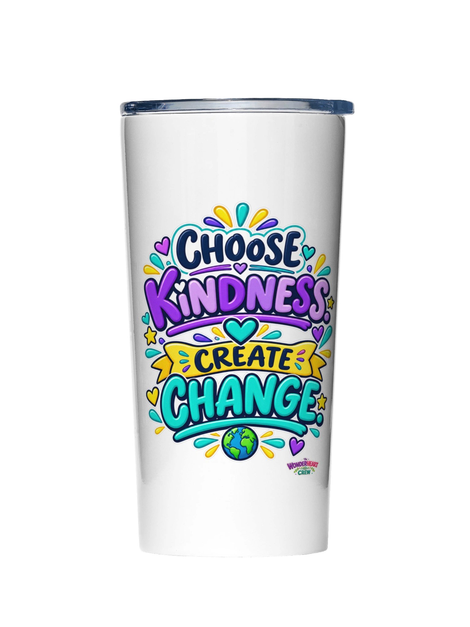 20oz Stainless Steel Inspirational Tumbler - Choose Kindness. Create Change. product image (1)