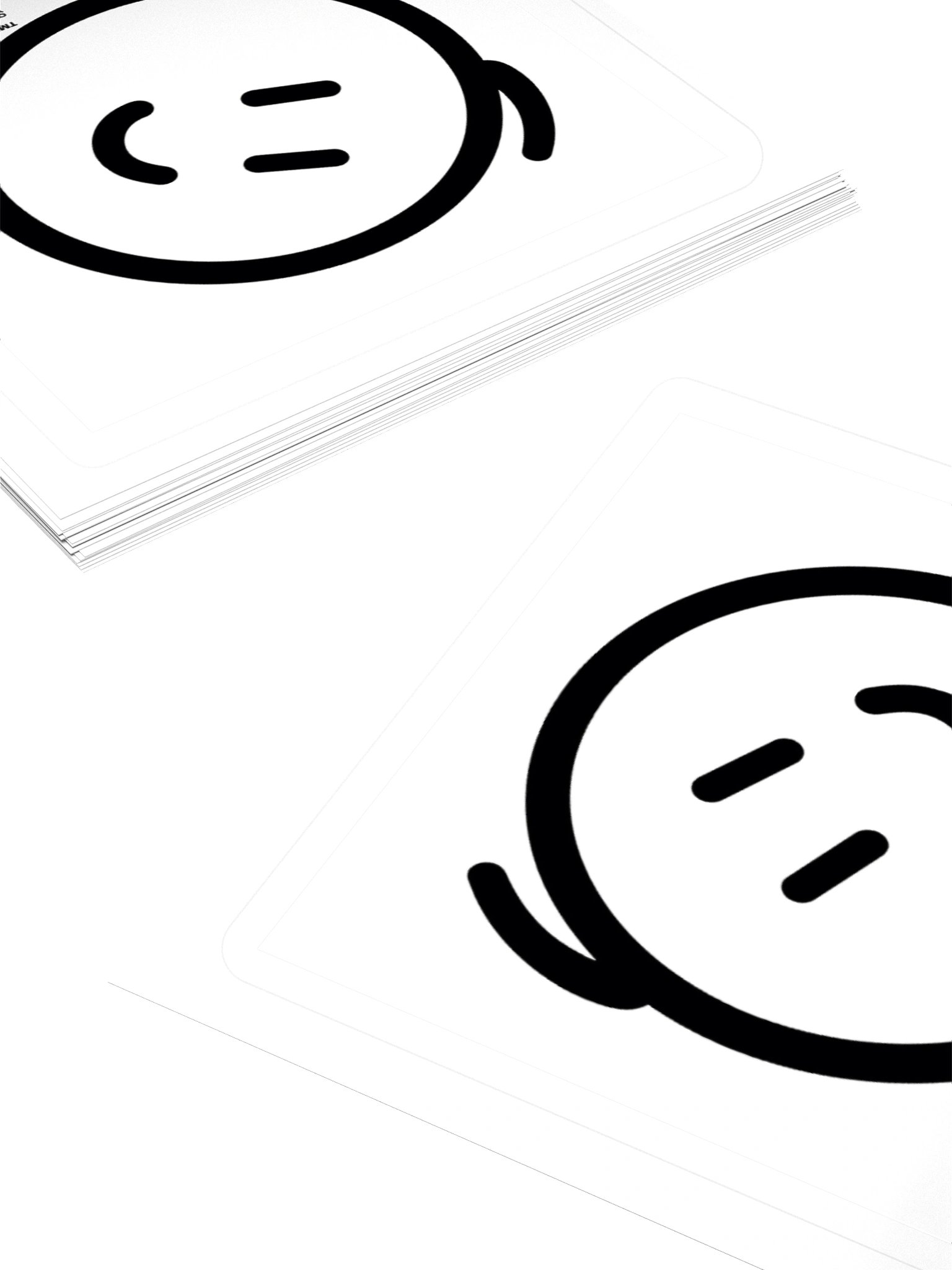 Sideways Guy Headshot Stickers product image (4)