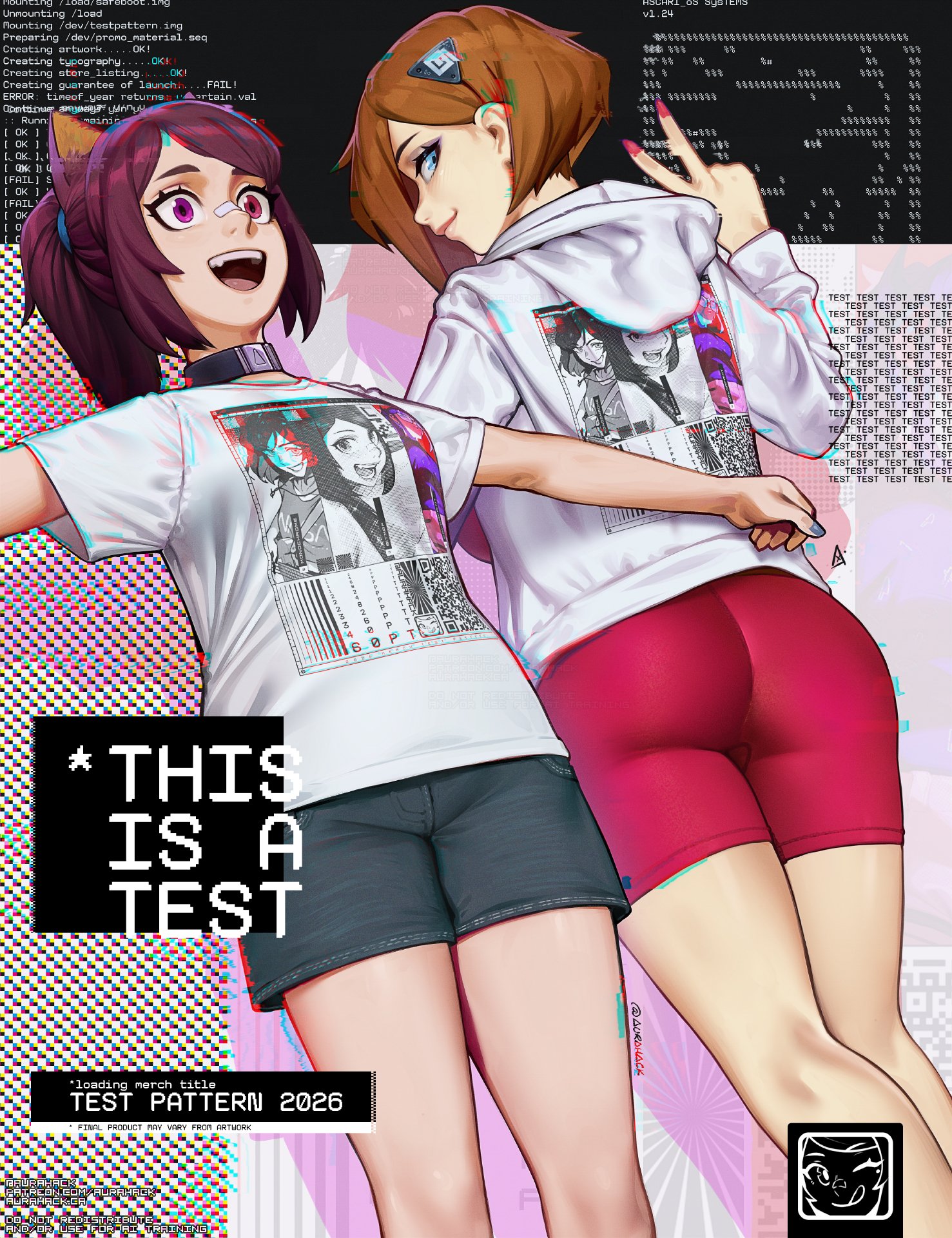 TEST PATTERN_SHIRT product image (2)