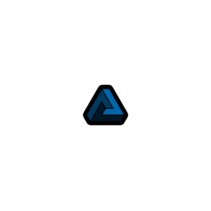 Blue Logo Die-Cut Sticker product image (1)