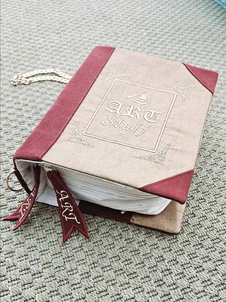 Fabric Book Bag Sewing Pattern product image (2)