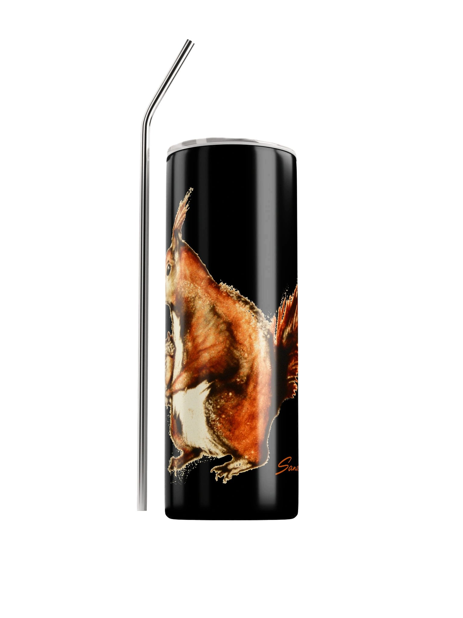 Squirrel Queen Mug 3 with a Straw product image (1)