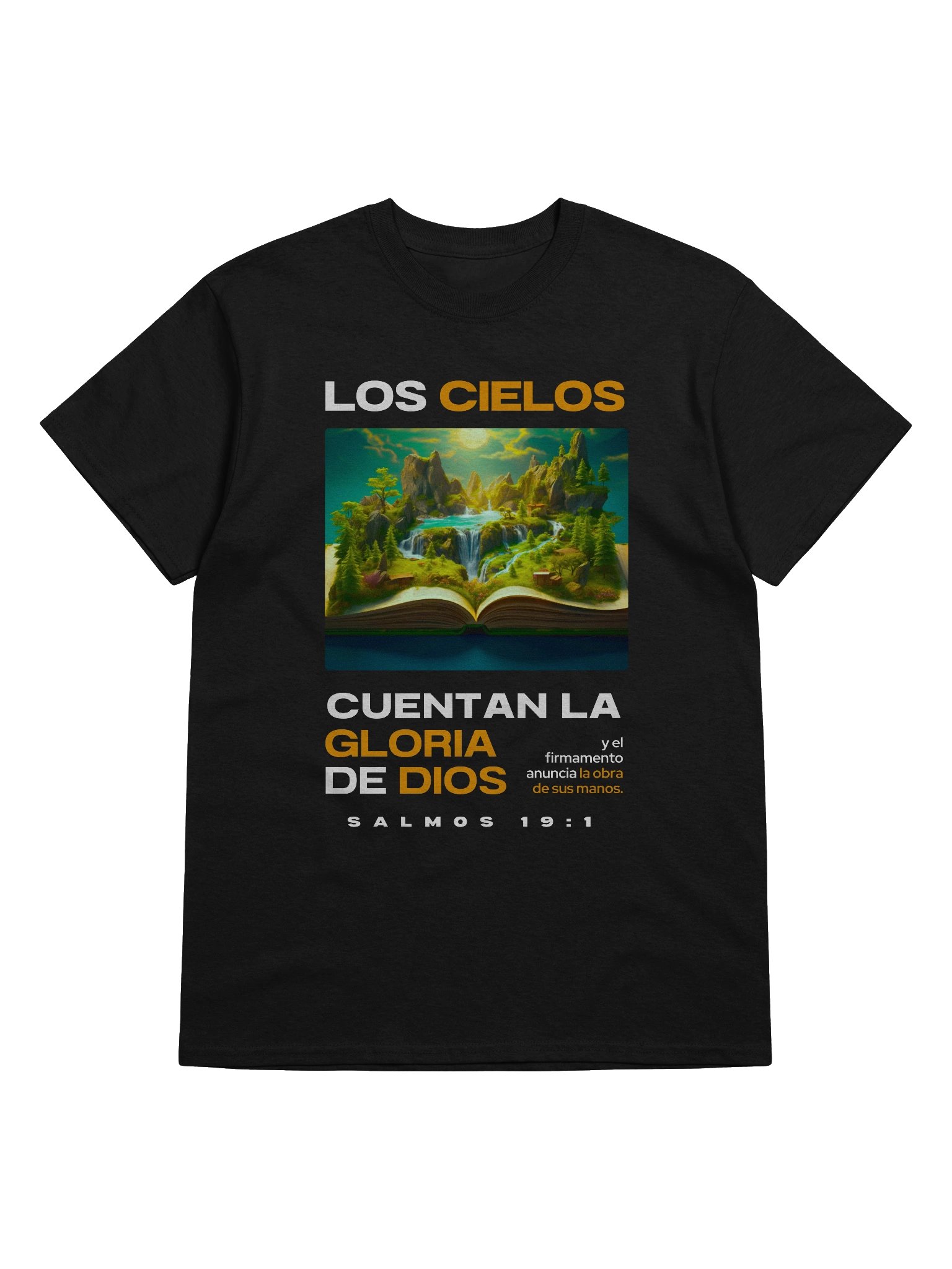 Camiseta Unisex Manga Corta | Los Cielos cuentan la Gloria de Dios product image (6)