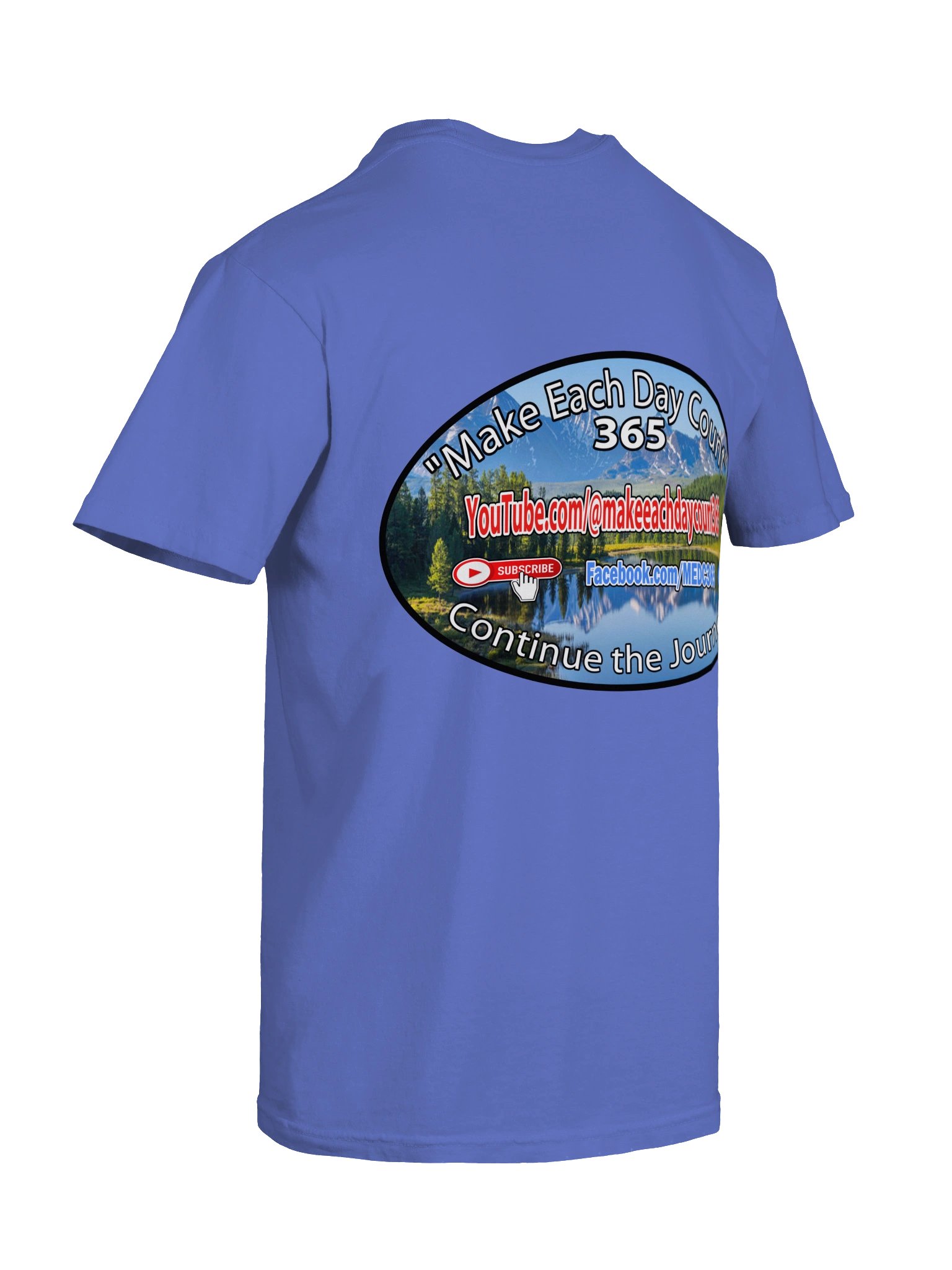 Official Make Each Day Count 365 T-Shirt (Front and Back) product image (8)