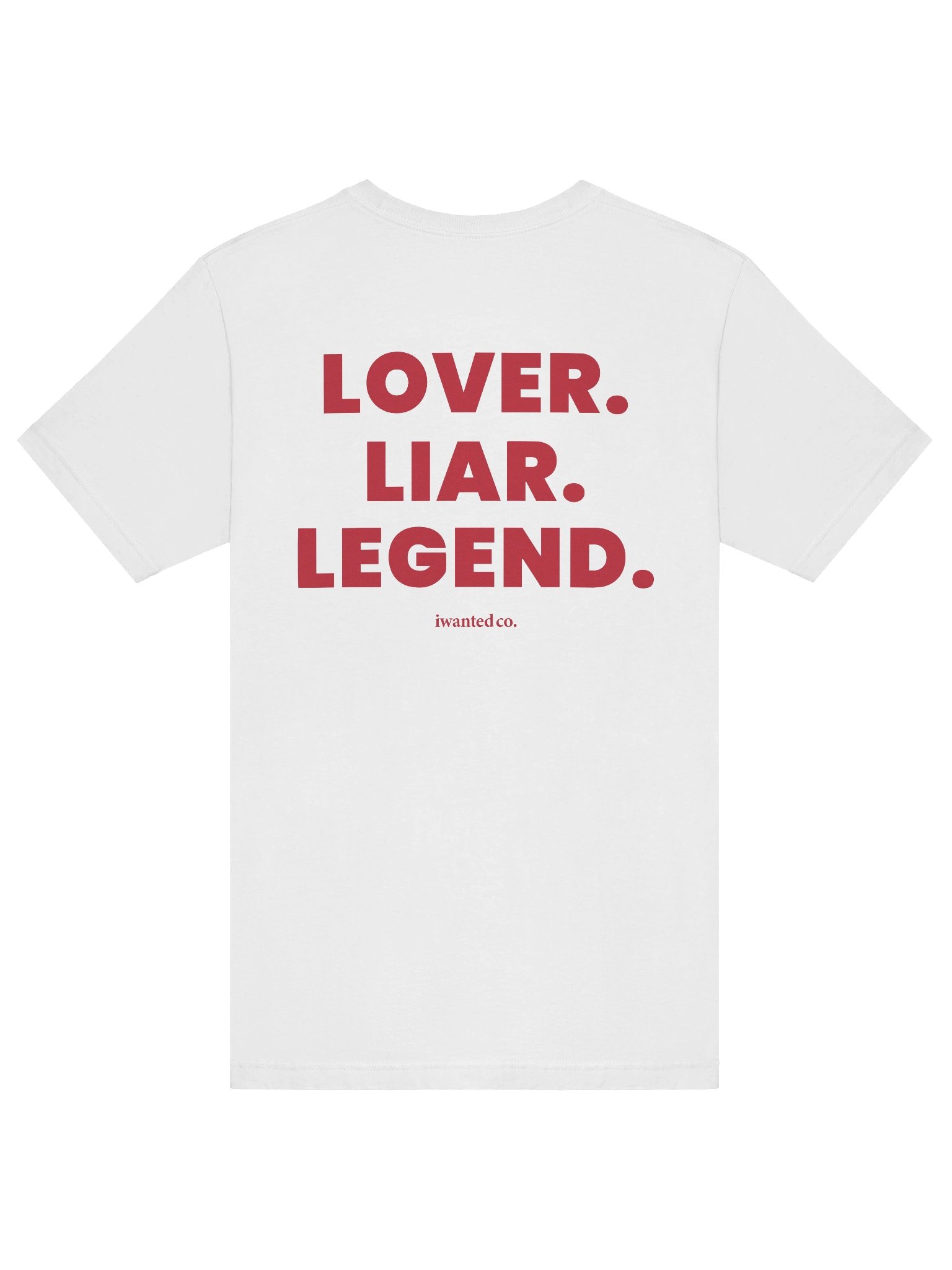 Lover. Liar. Legend. - Bold Attitude Statement T-Shirt product image (7)