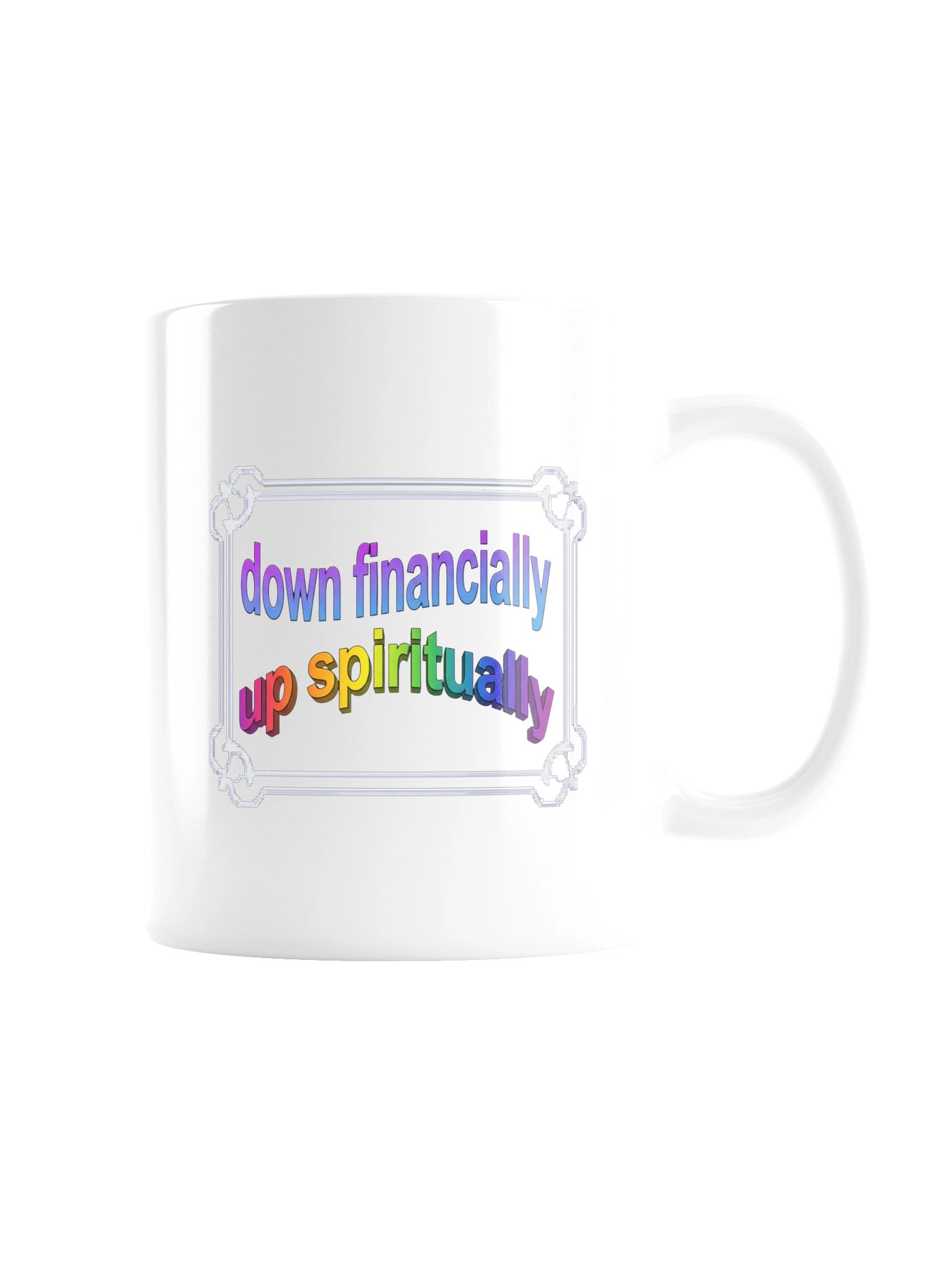 Down Financially Mug product image (3)