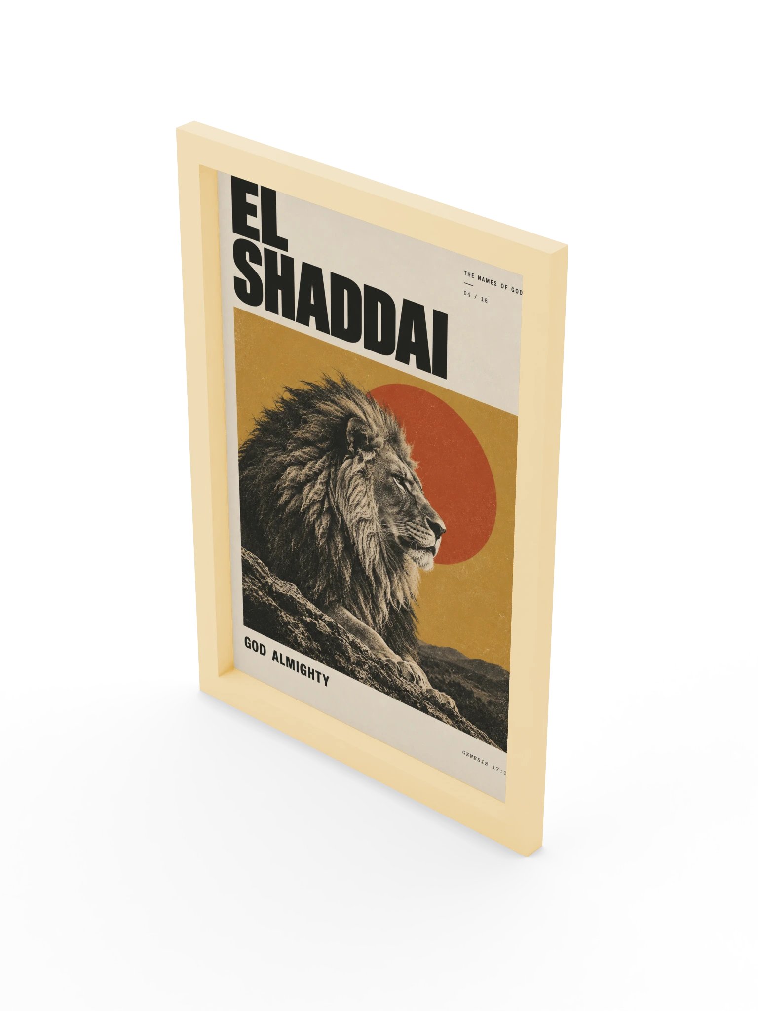 El Shaddai | Names of God Framed Print product image (5)