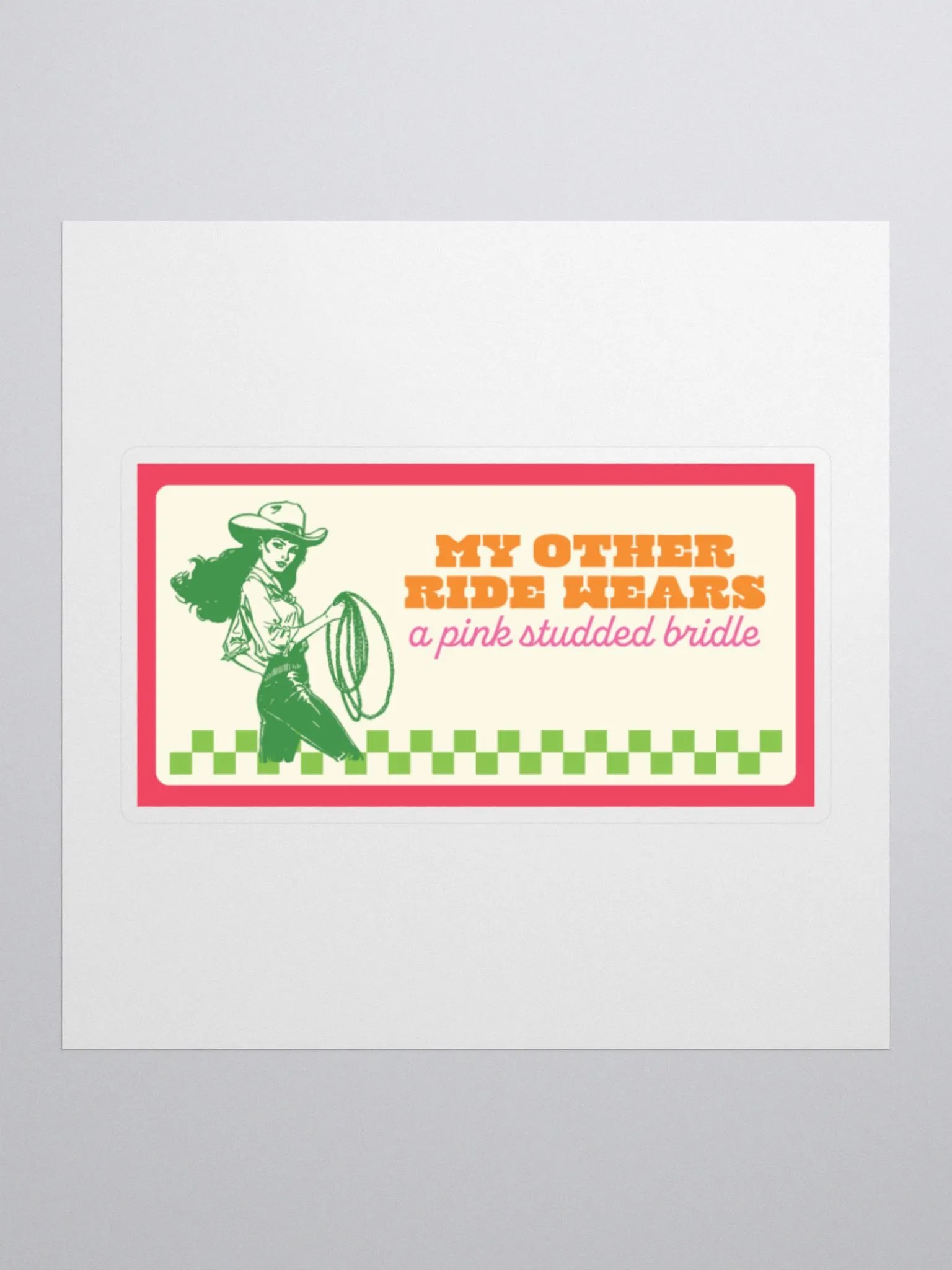 bridle sticker product image (2)