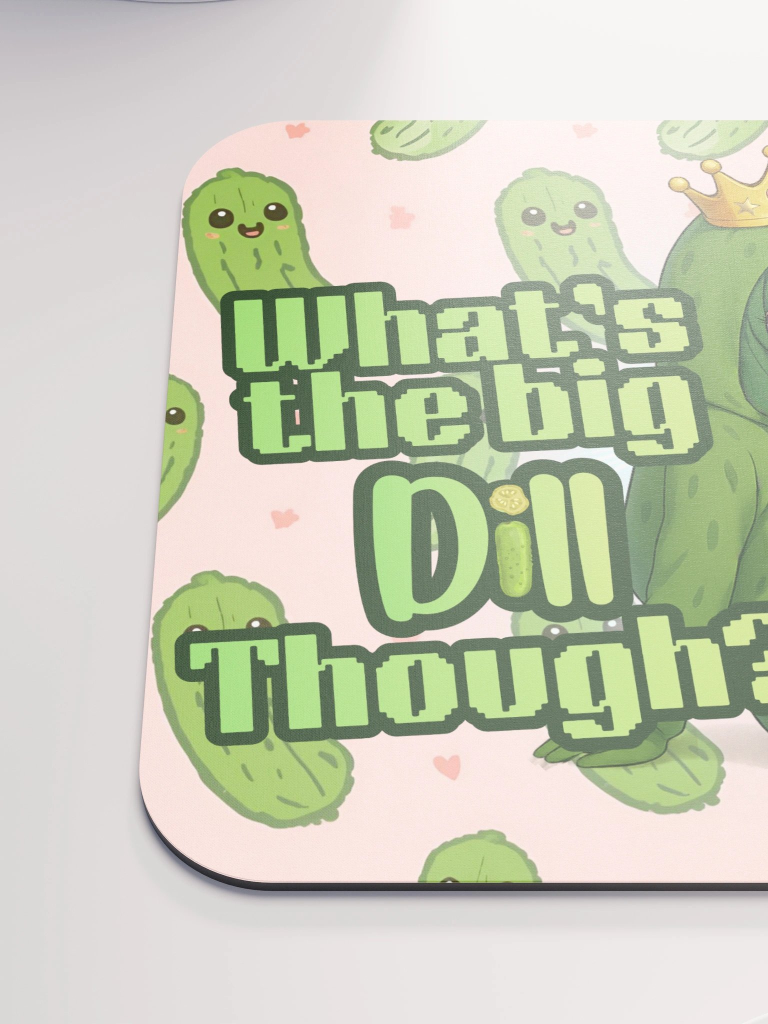 Dillicious Pickle Mouse Pad product image (6)