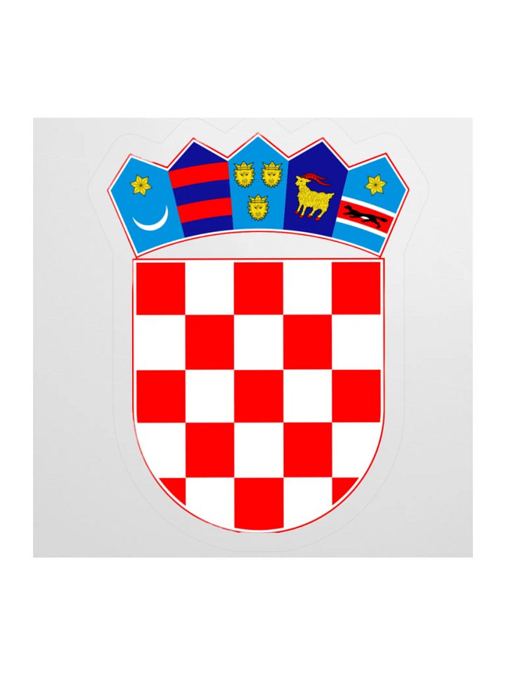 Royal Crest Kiss Cut Stickers product image (2)
