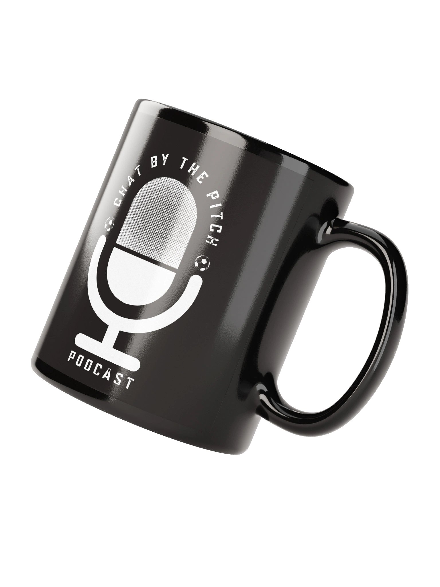CBTP Glossy Black Ceramic Mug product image (2)