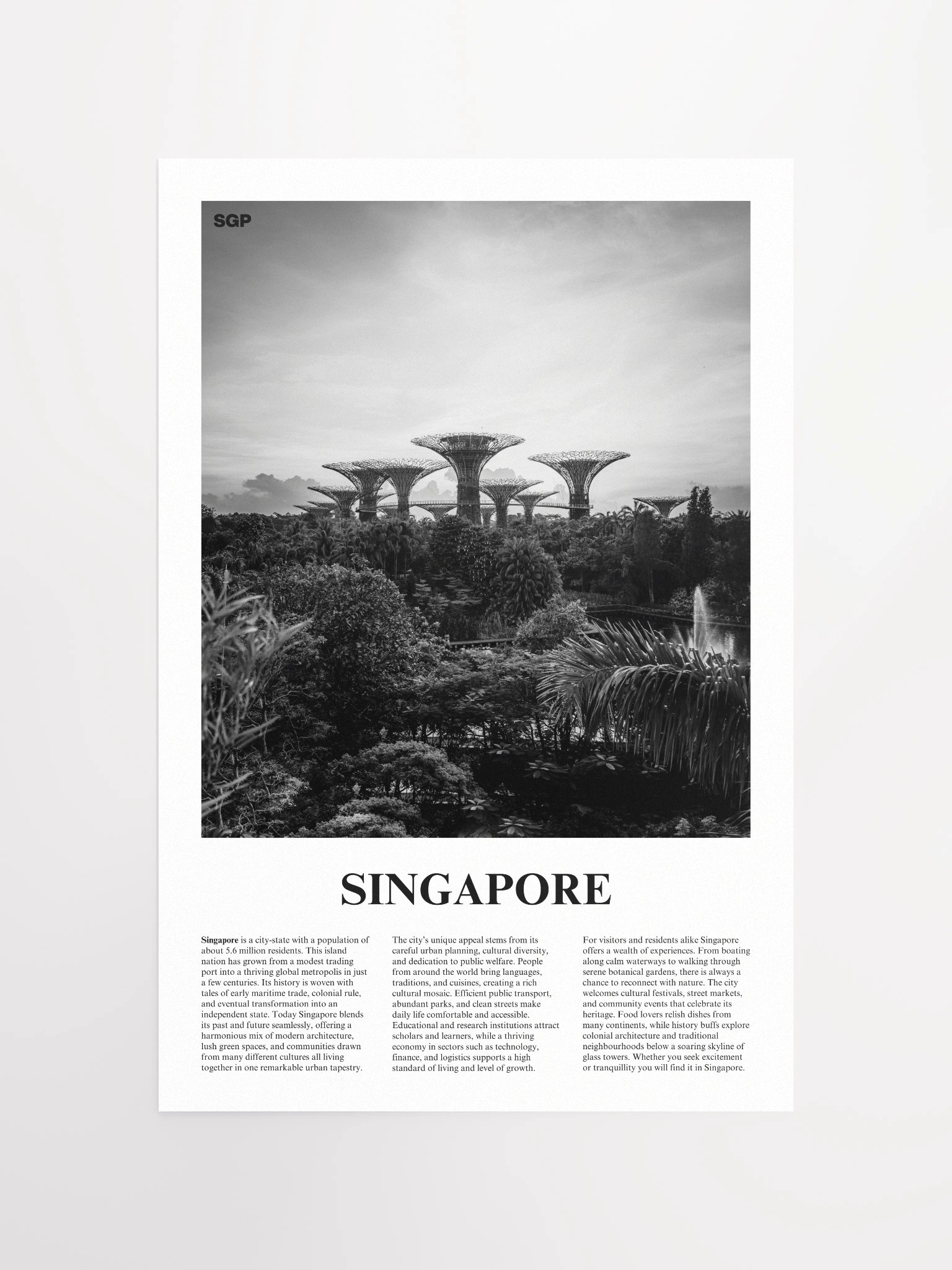 Singapore 03 Newspaper Poster product image (5)