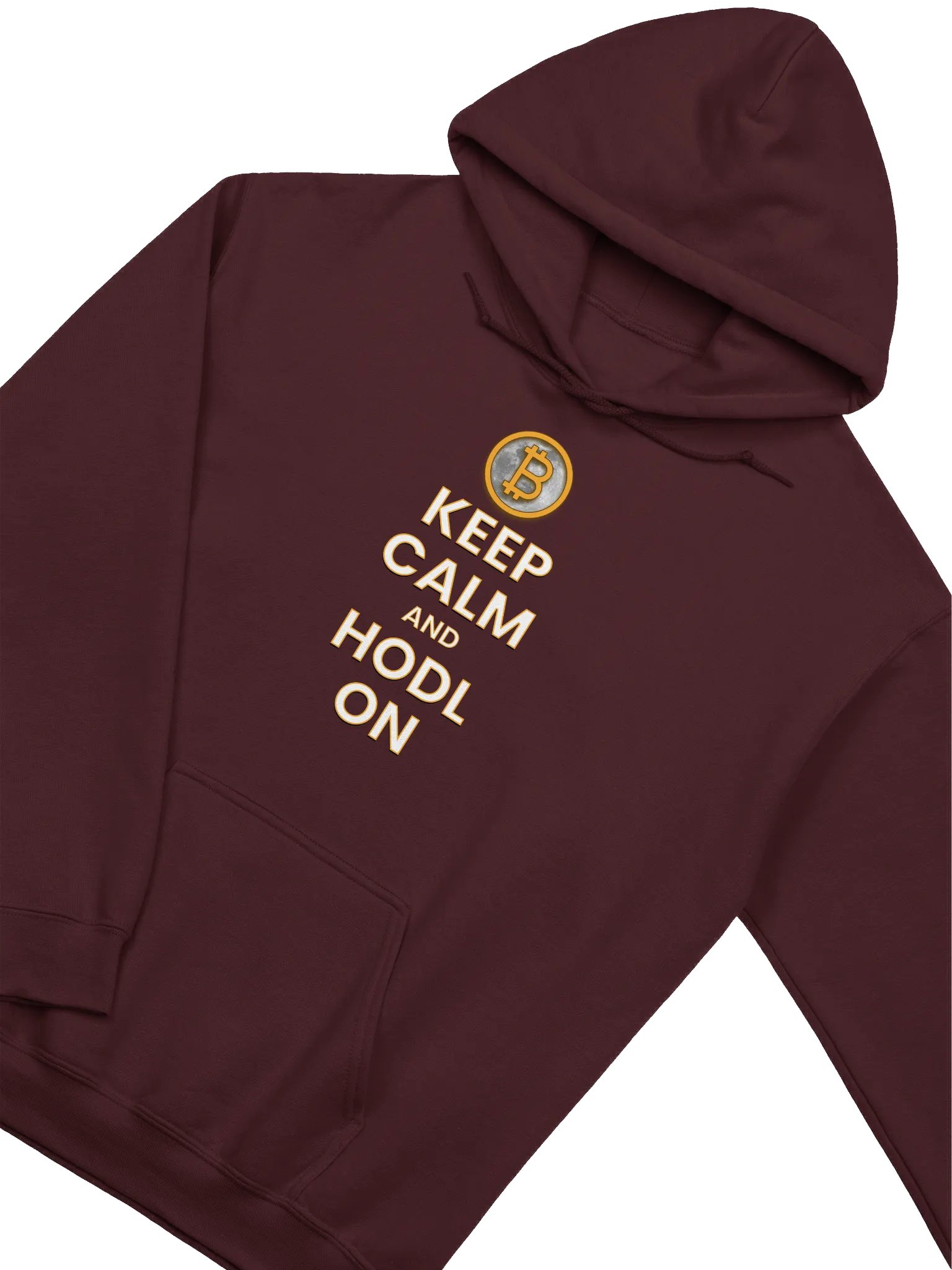 KEEP CALM AND HODL ON HOODIE product image (3)