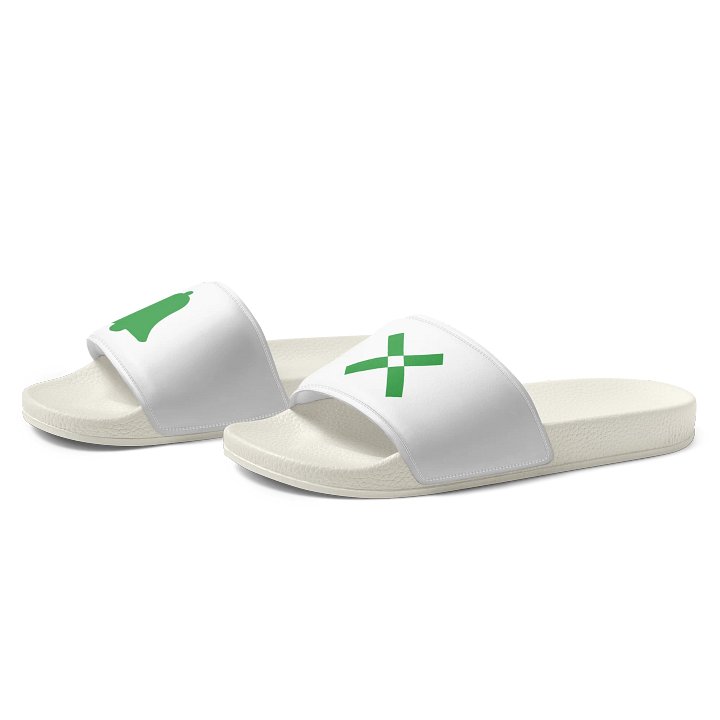 Green Bell Silhouette Women's Slides product image (2)