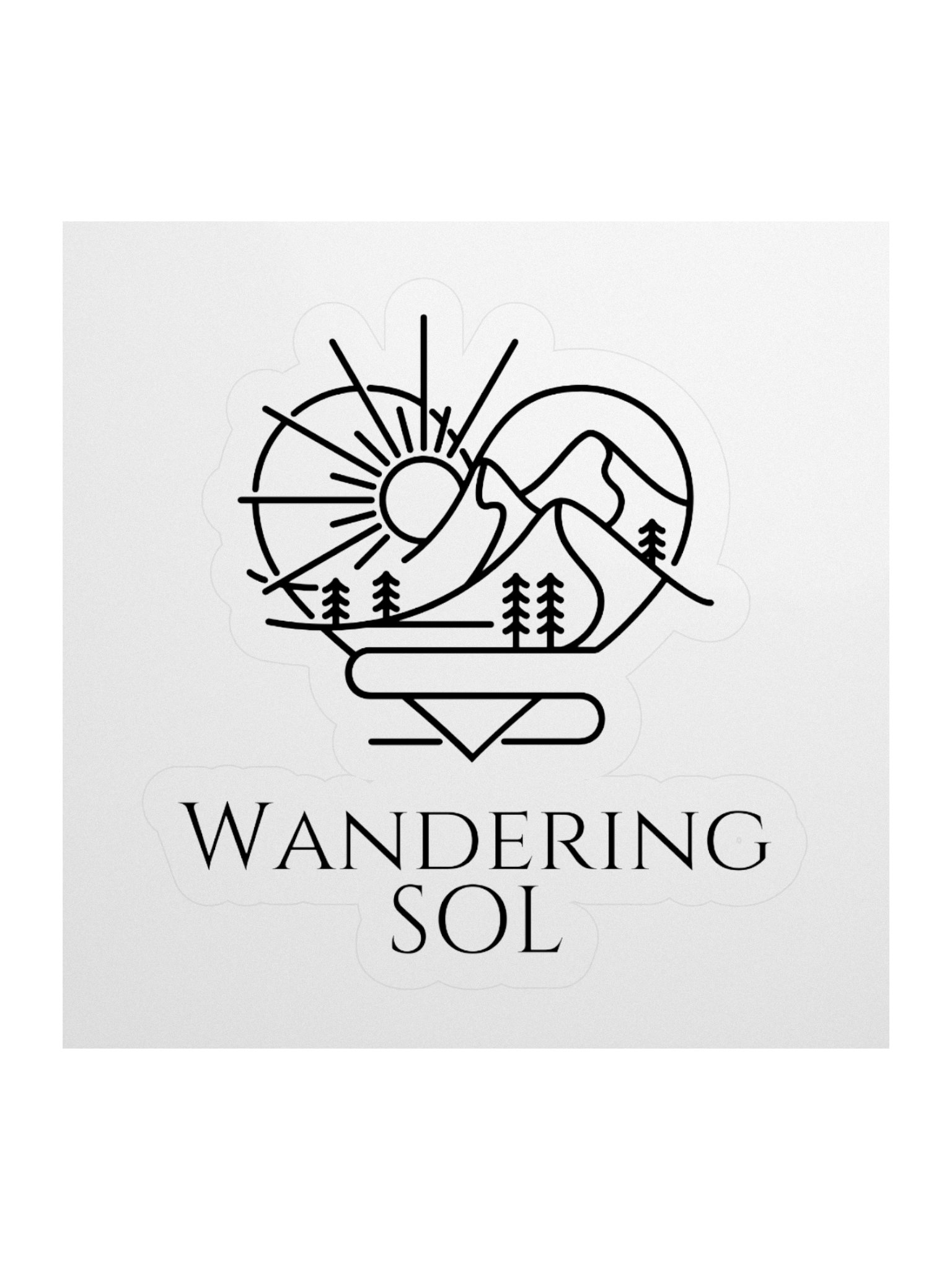 Wandering Sol Sticker product image (1)