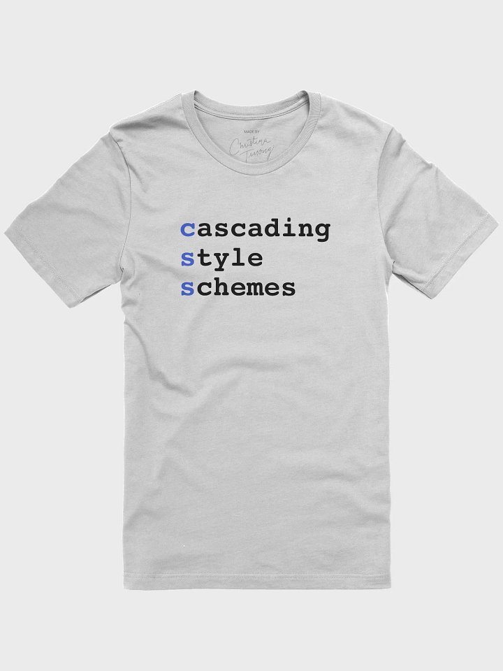 CSS Cascading Style Schemes T-Shirt product image (1)