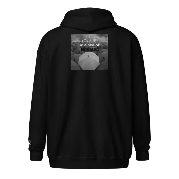 Alone in a Sea of Normal Hoodie product image (2)