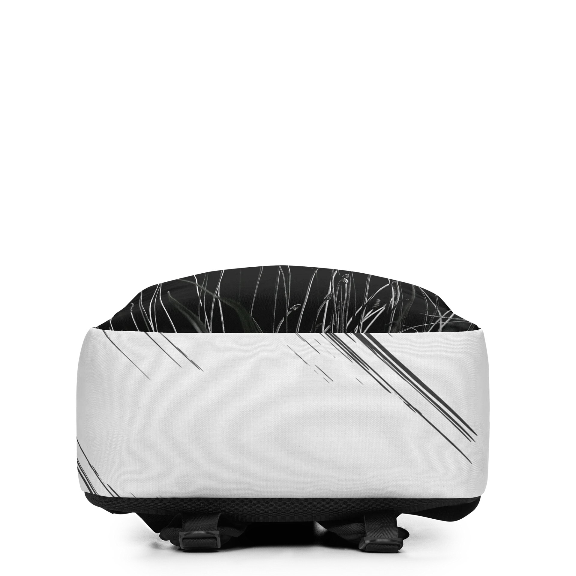 Design-backpack - Wildflowers, monochrome (Light-colored Design) product image (6)