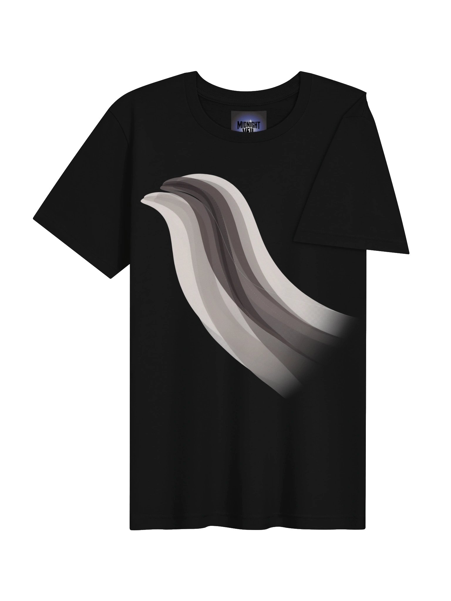 Midnight Veil Flowing Form T-Shirt product image (41)