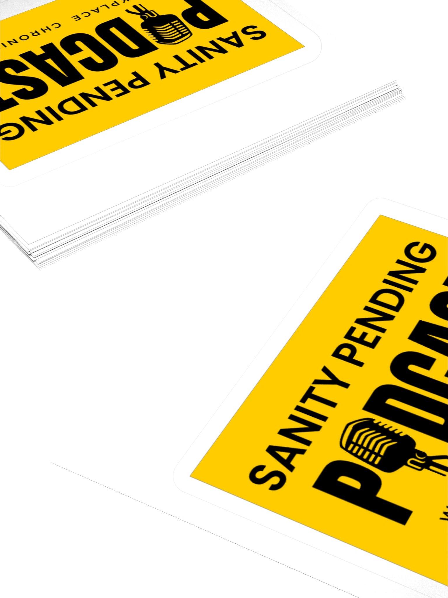 Sanity Pending Podcast Sticker product image (4)