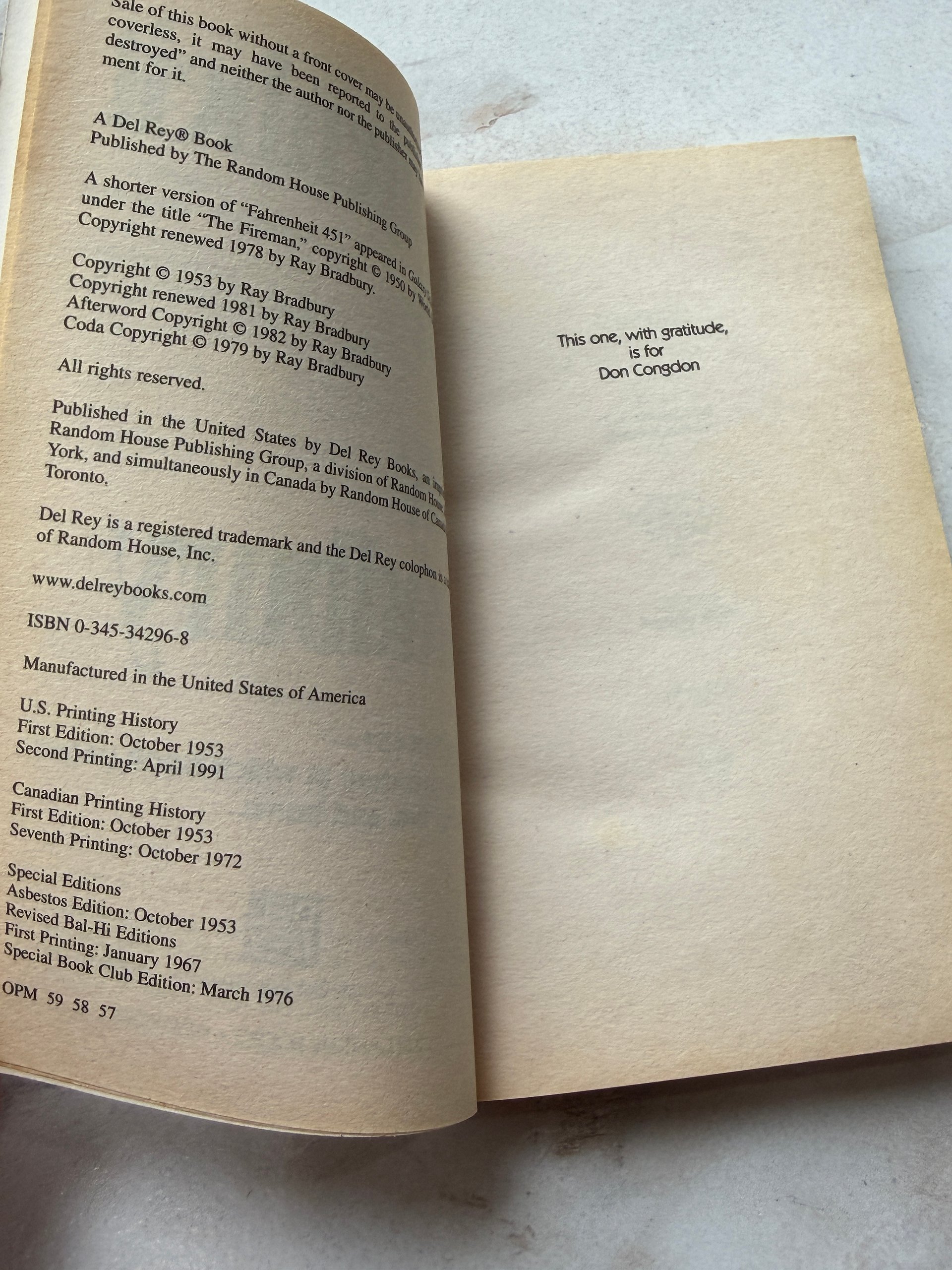 2003 | Fahrenheit 451 | Ray Bradbury | 50th Anniversary Edition product image (3)