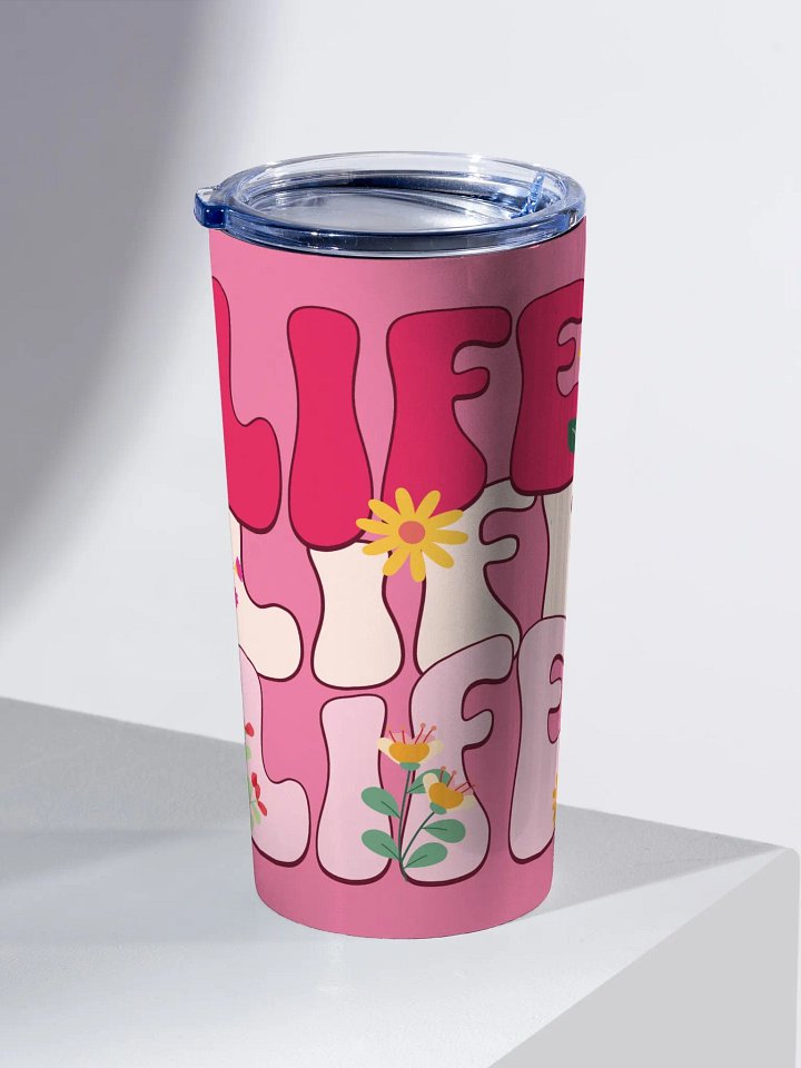 Blooming Life 20oz Stainless Steel Tumbler product image (2)