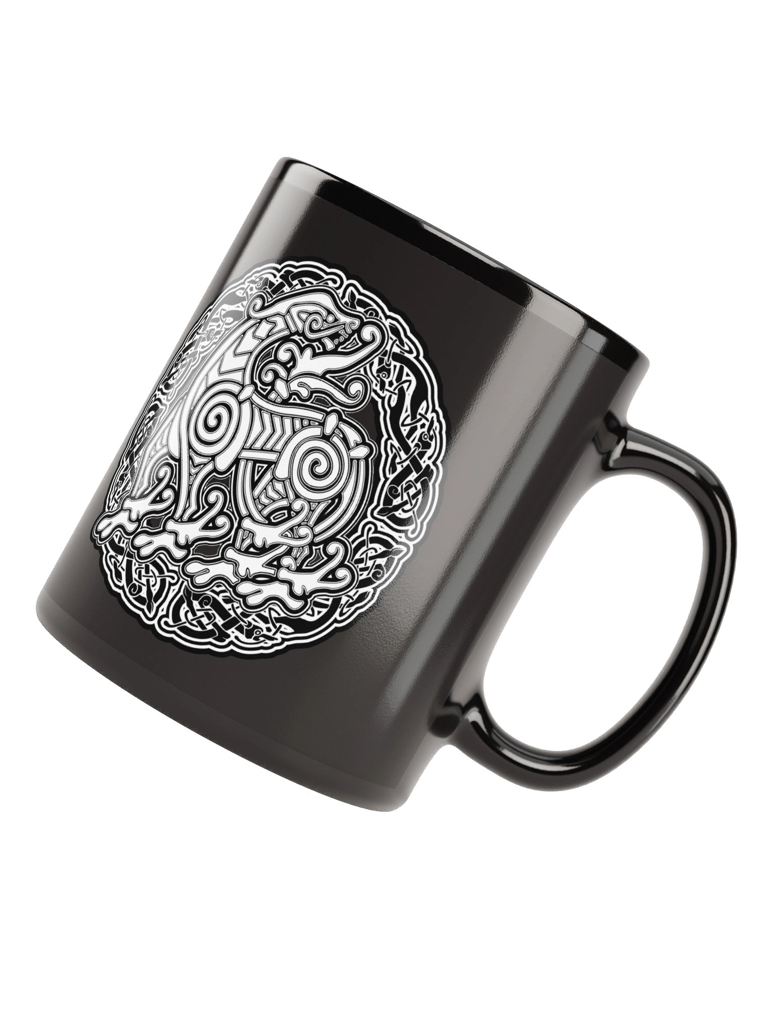 Fenir Circle Celtic - Black Mug product image (11)