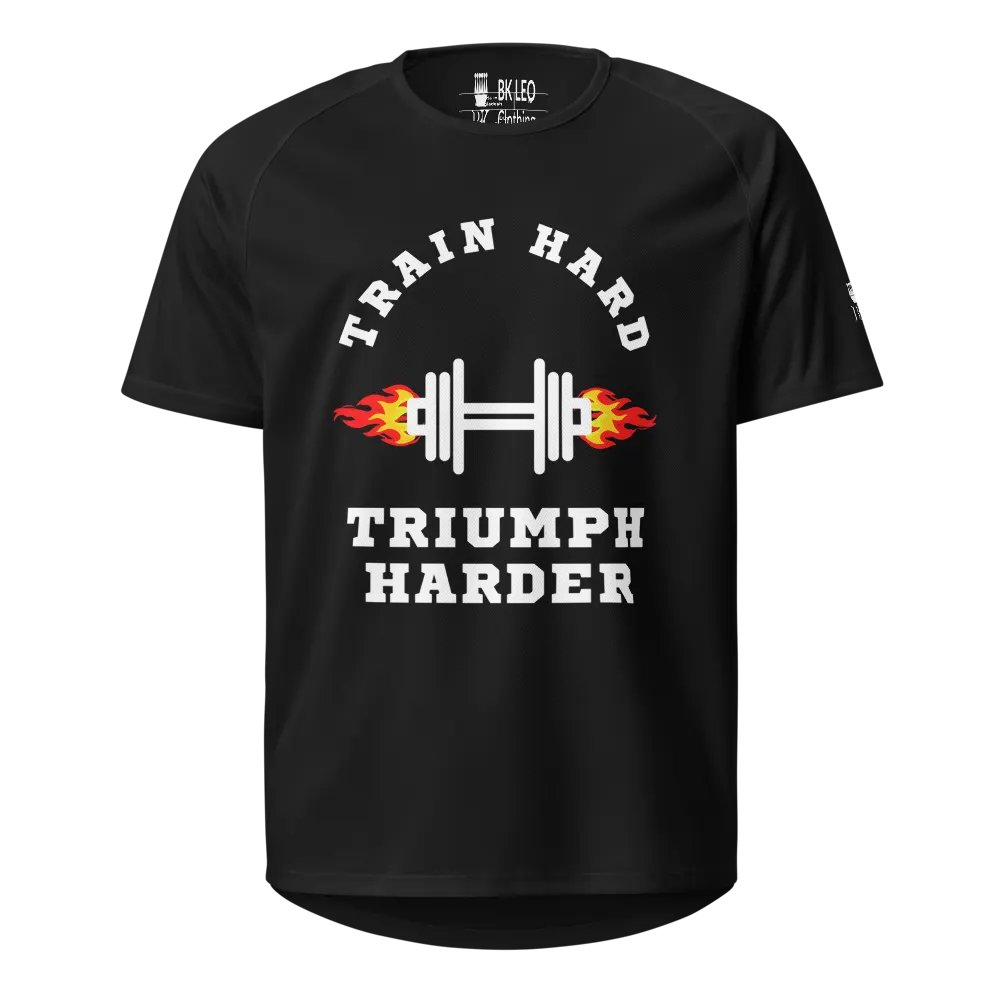Train Hard, Triumph Harder Relaxed T-shirt product image (5)