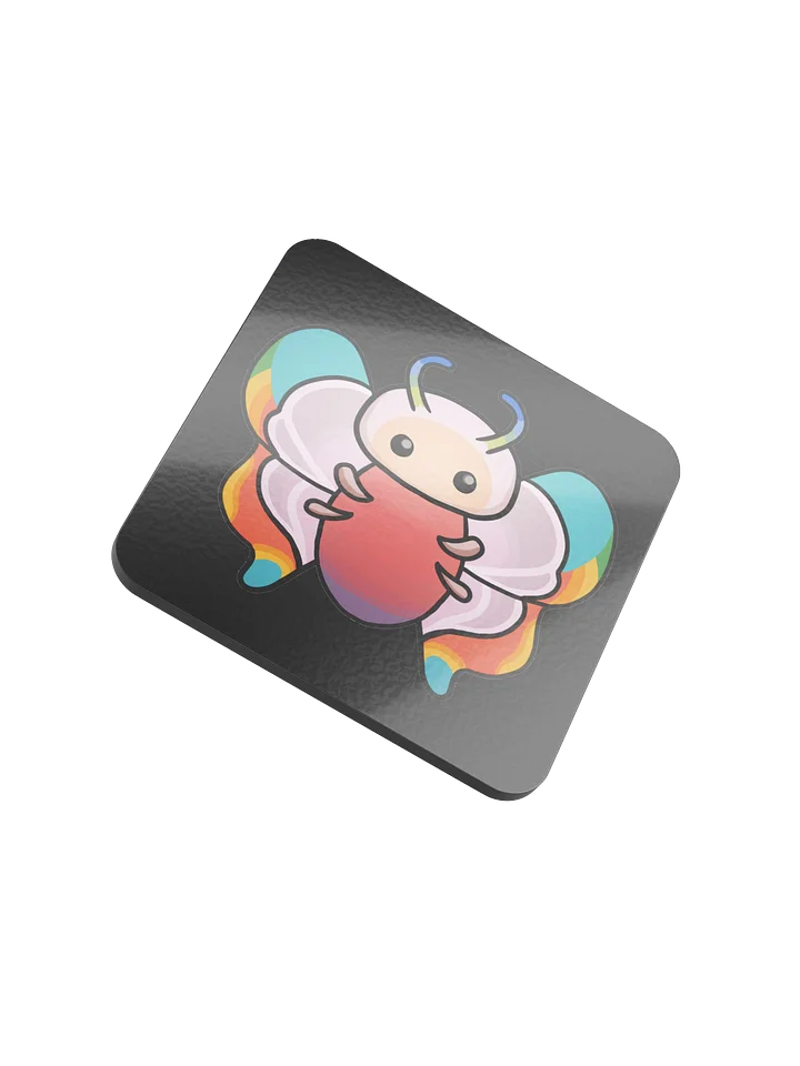 Palia Rainbow Butterfly - Glossed Cork Coaster product image (2)