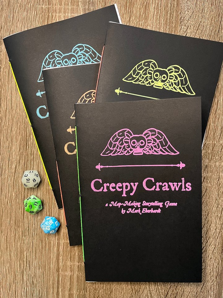 Creepy Crawls RPG Zine, Hand Bound–Limited! product image (1)