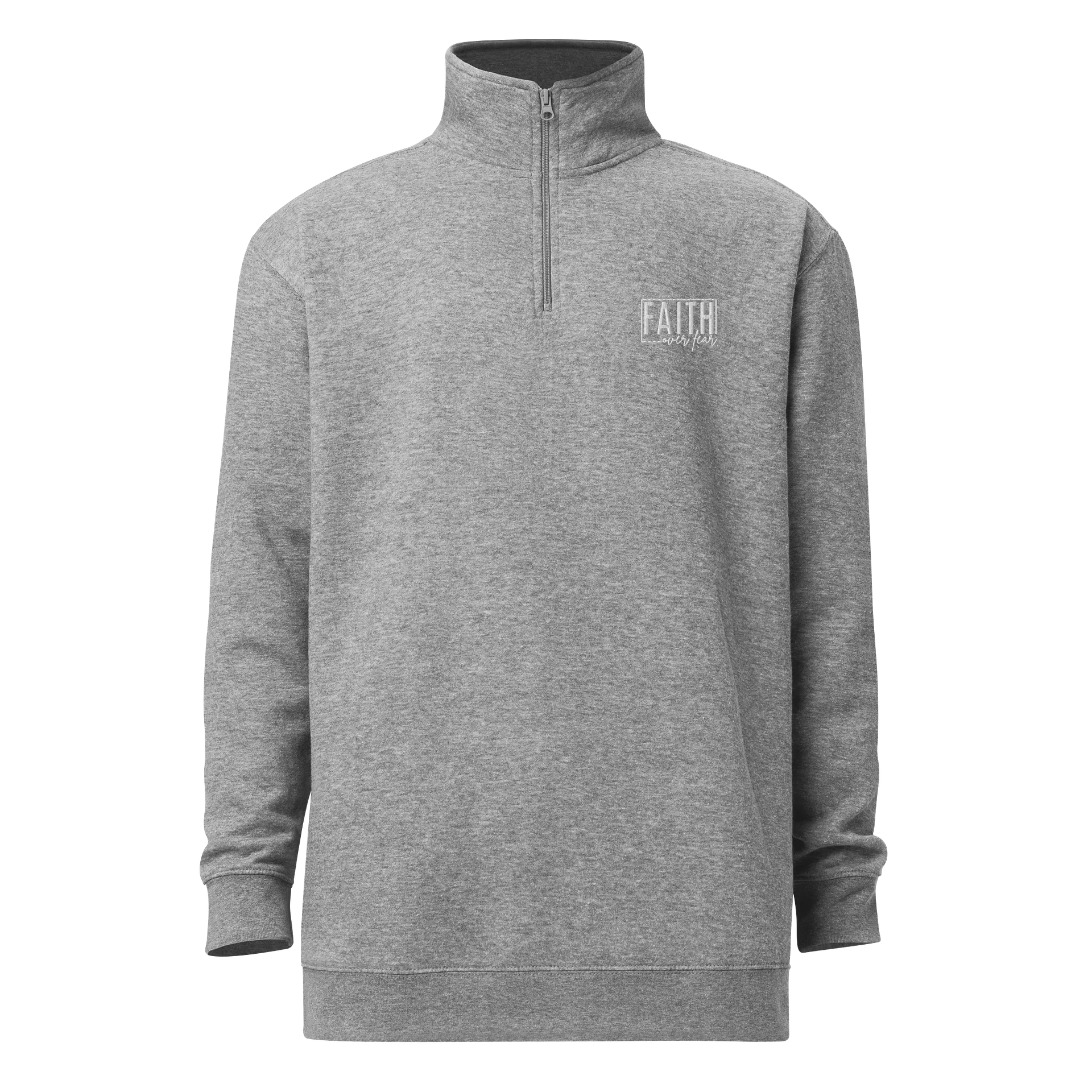FAITH over fear Fleece Pullover product image (5)