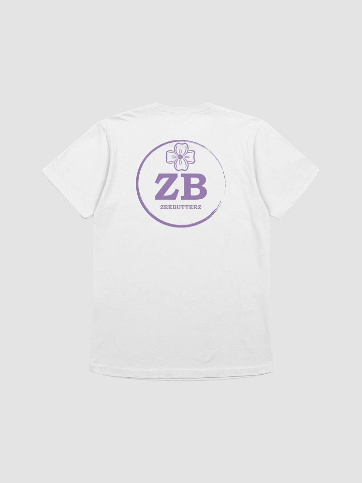 Logo comfy tee purple product image (2)