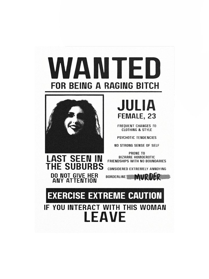 POSTMORTEM Wanted Poster product image (1)