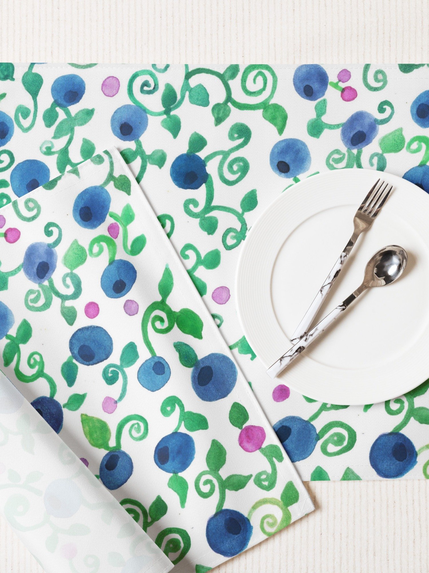 Blueberries Placemat Set product image (1)