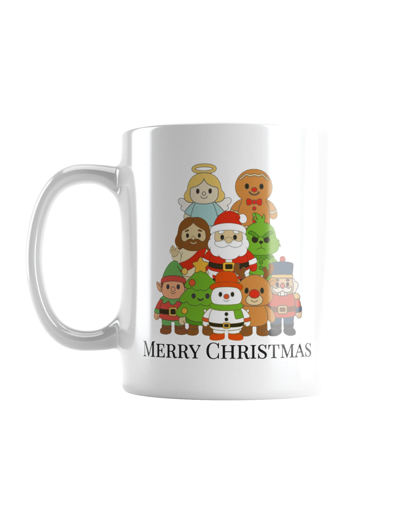 Santa & Friends Merry Christmas Coffee Mug product image (2)