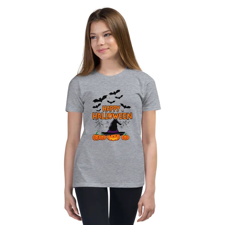 Happy Halloween Youth T-shirt product image (2)