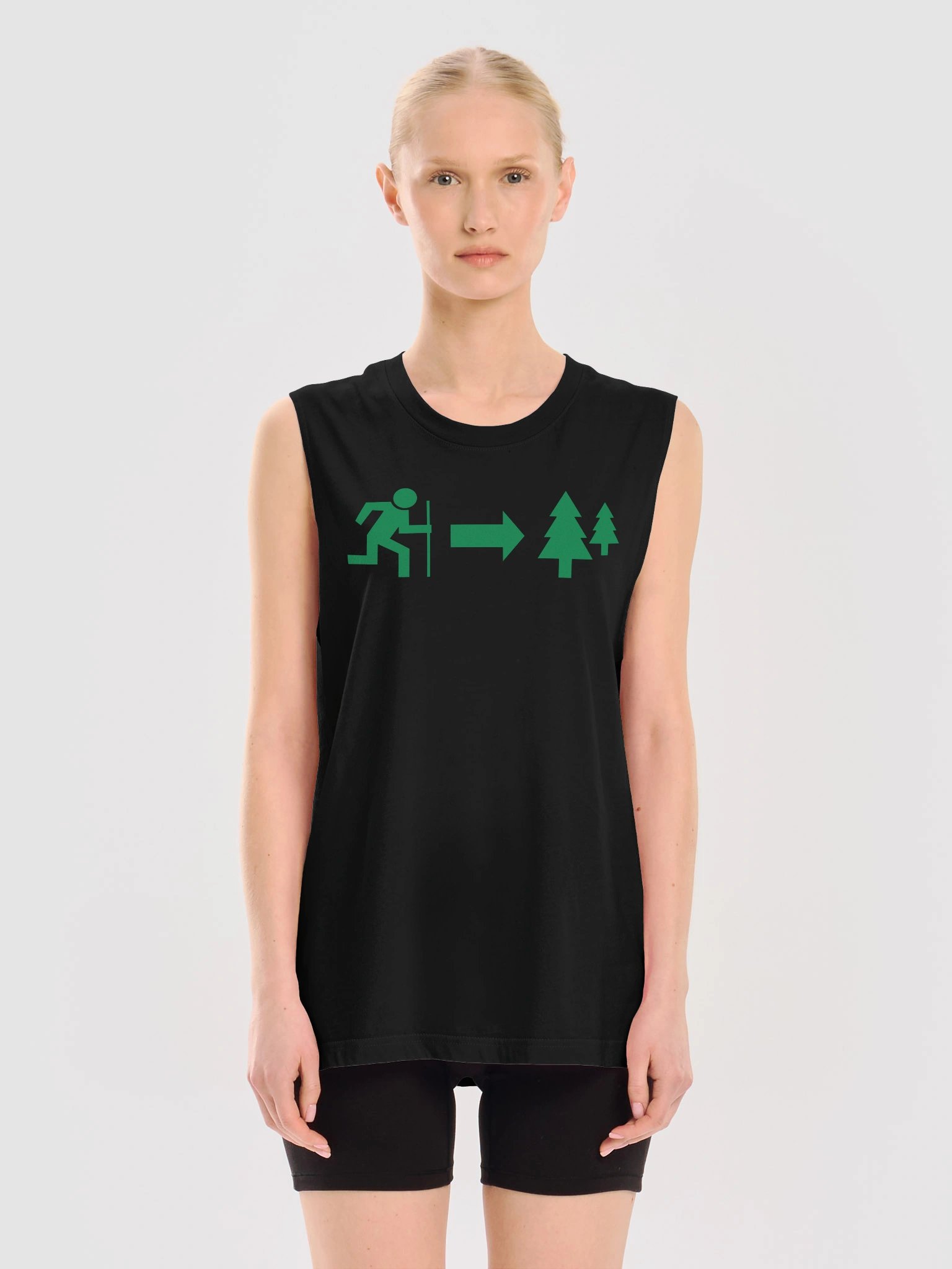 Stick-Walker 100% Cotton Sleeveless Tee product image (6)