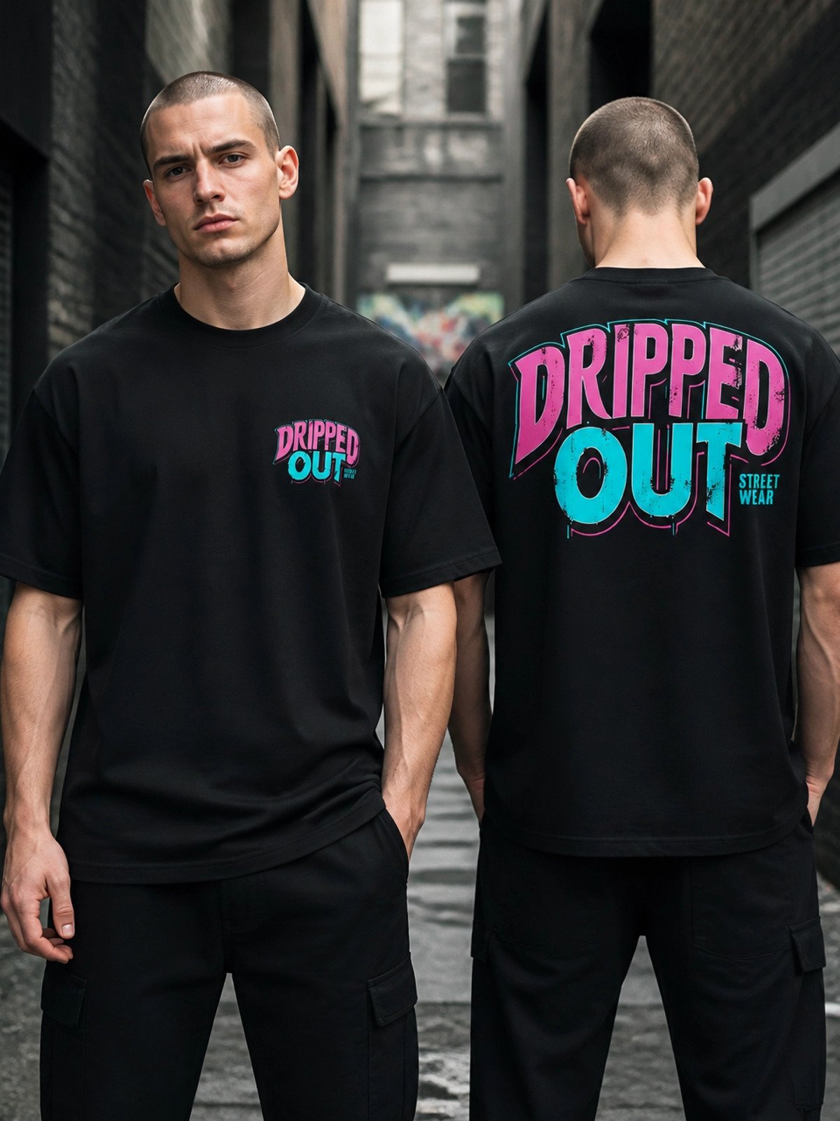 Dripped Out Neon Logo Tee product image (2)