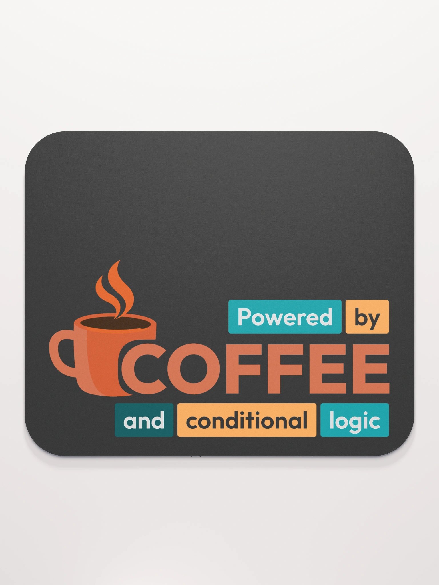 Powered by coffee - Mouse Mat product image (3)