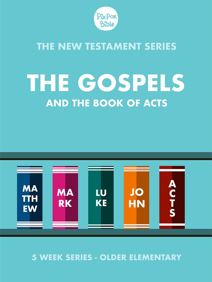THE NT: THE GOSPELS AND ACTS - Older Elementary Bundle product image (1)