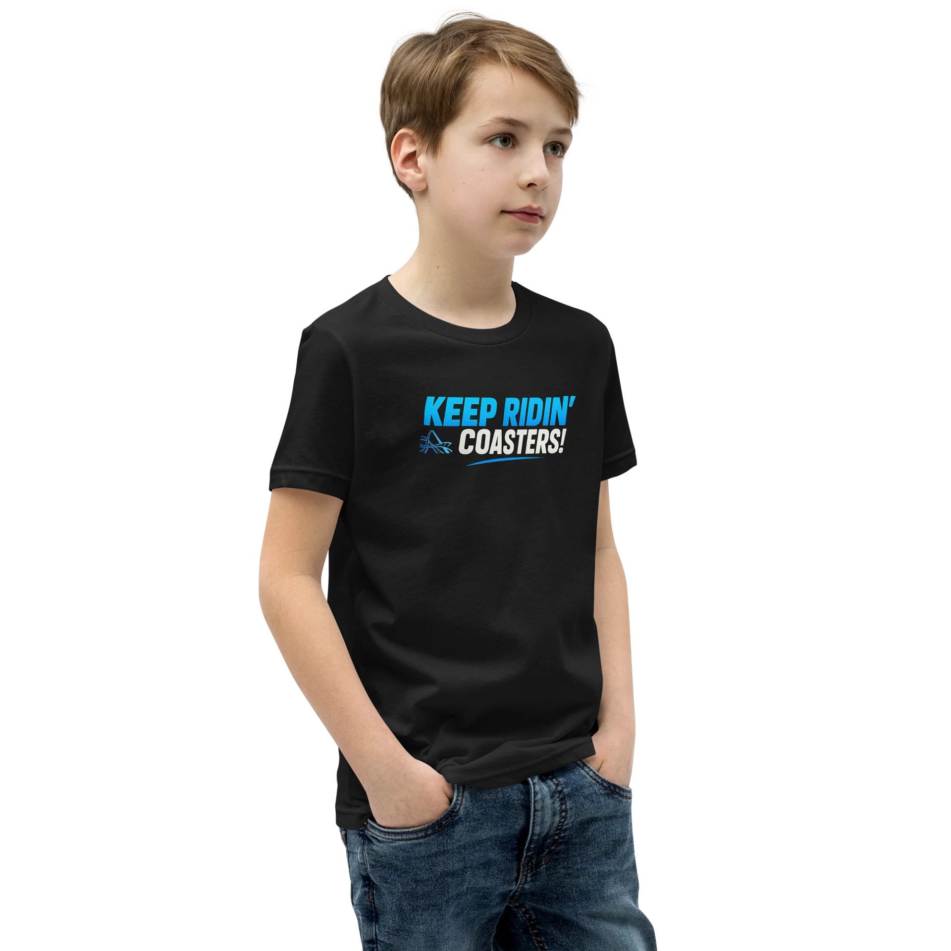 Keep Ridin' Coasters Graphic - Youth Tee product image (15)