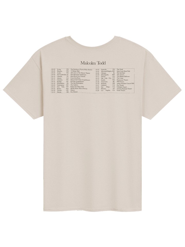 Malcolm Todd Do That Again Tour 2026 Merch Tshirt product image (2)