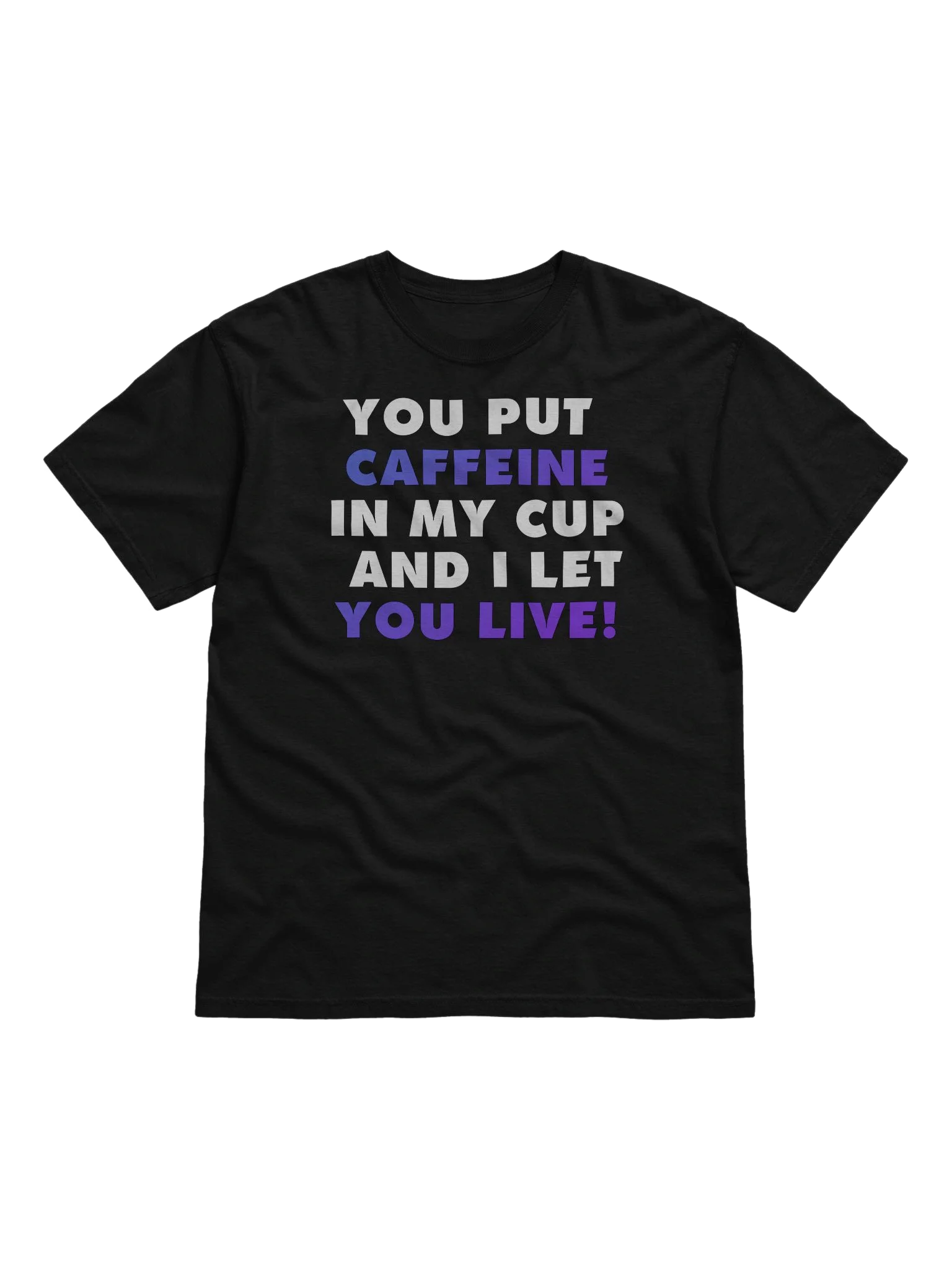 Give Caffeine Logo T-Shirt product image (89)