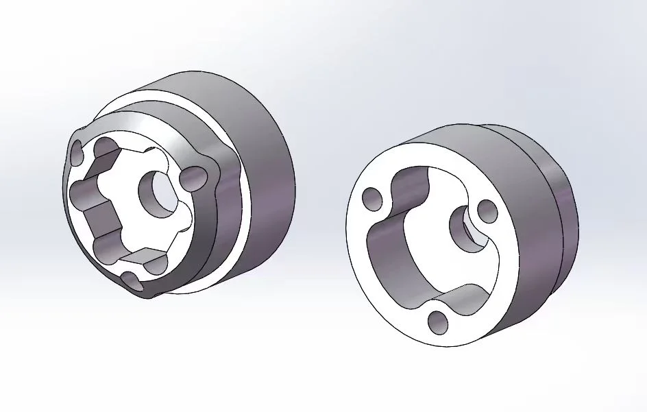 +4mm Aluminum TriHub (set of 4) product image (1)