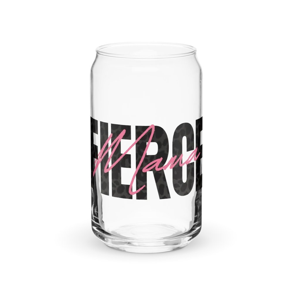 Fierce Mama Can-Shaped Glass product image (1)