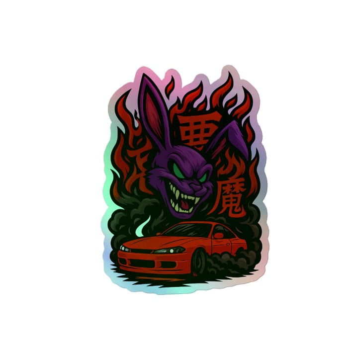 Boosted Bunny™ “Smoke & Carnage” Holo product image (2)